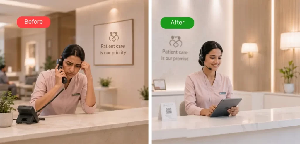 OneMedPro Hospital Front office management