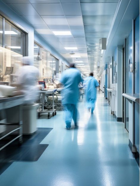 OneMedPro - Busy hospital, nurses running